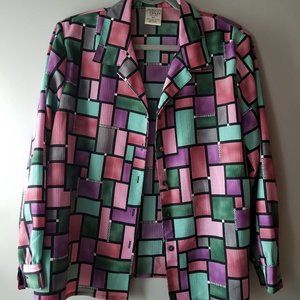 Vintage 90s Allusion Daley Button-Up Shirt